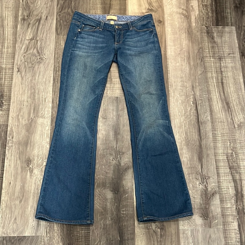 Paige canyon bootcut jeans size 27